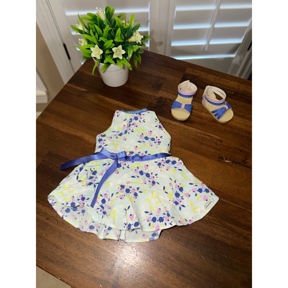 American Girl Doll‎ Simply Spring Outfit  Strappy Sandals Set